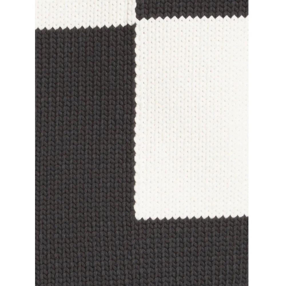 OFF-WHITE C/O VIRGIL ABLOH  Cotton CheckeredCrewneck Size XL Men's - Picture 6 of 12